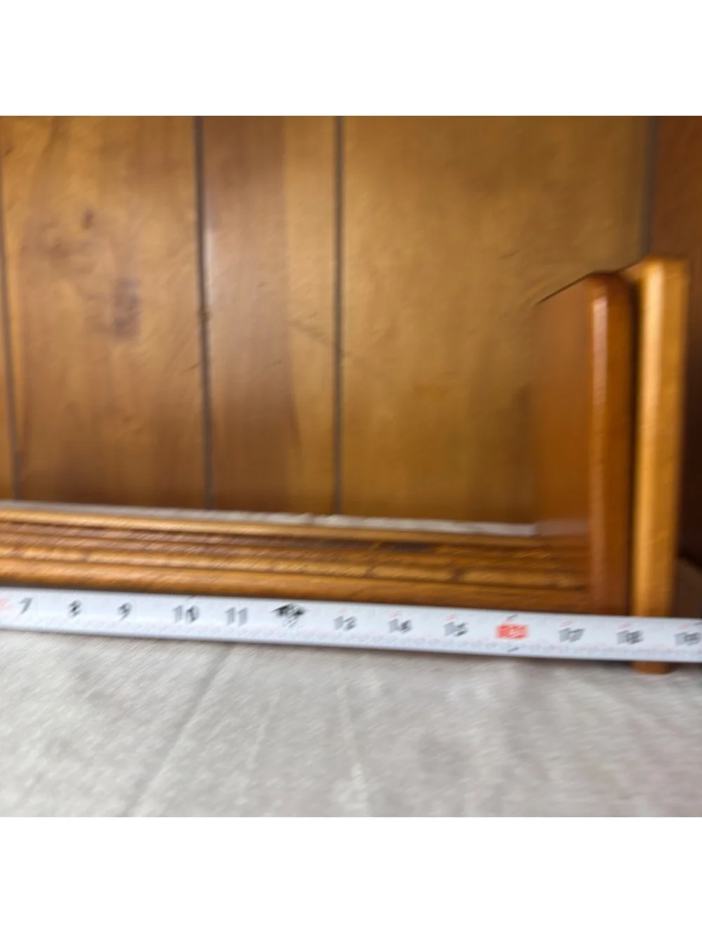 Vintage adjustable wooden